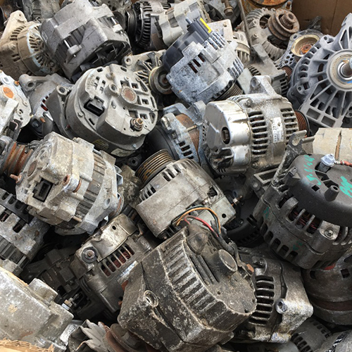 Used alternator starter scrap